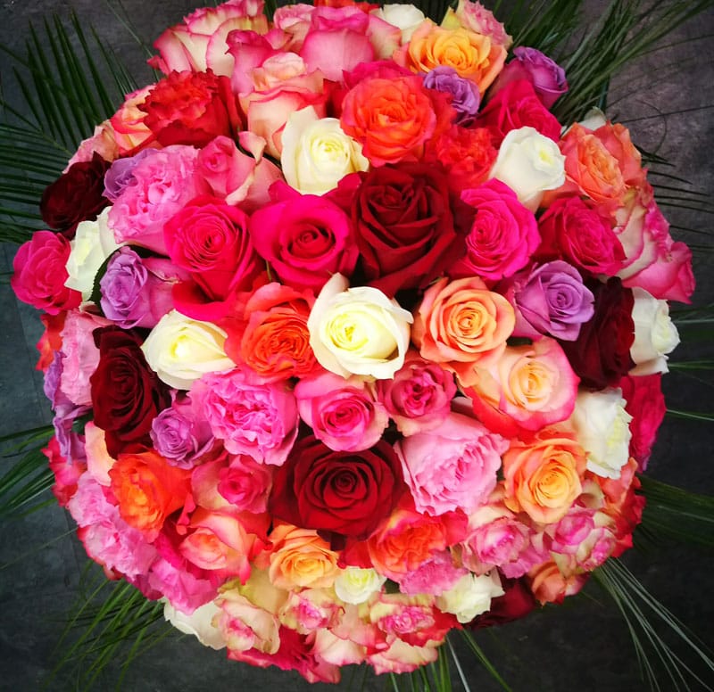 Bouquet de roses d'exception - Chaumont, Les Fleurs - Artisan fleuriste,  fleuriste à Bordeaux